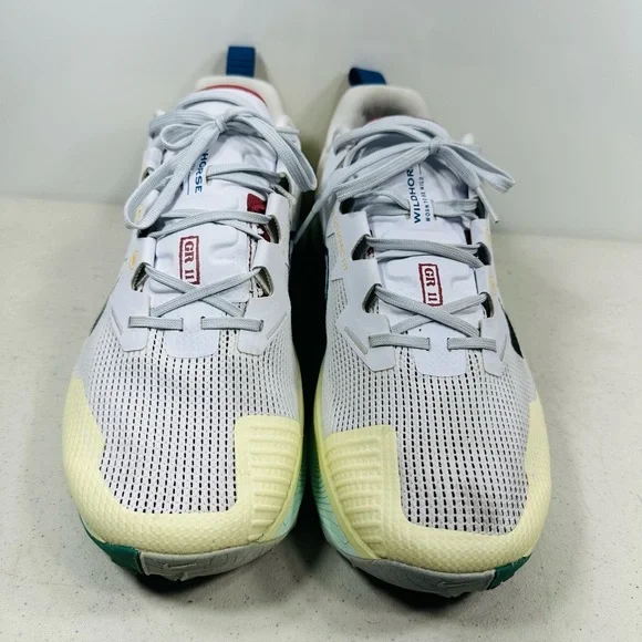 Nike Wildhorse 8 White/Gold Running Shoes DR2686-101 Men's Size 12
